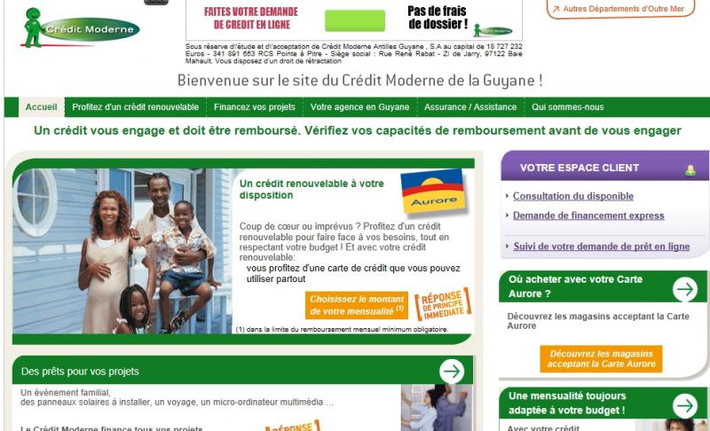 CREDIT MODERNE GUYANE